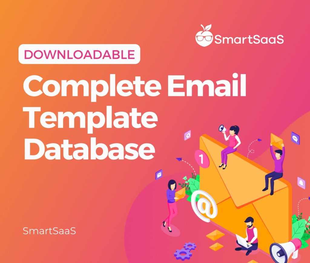Complete Cold Email Template Database SmartSaaS Complete Cold Email Template Database SmartSaaS