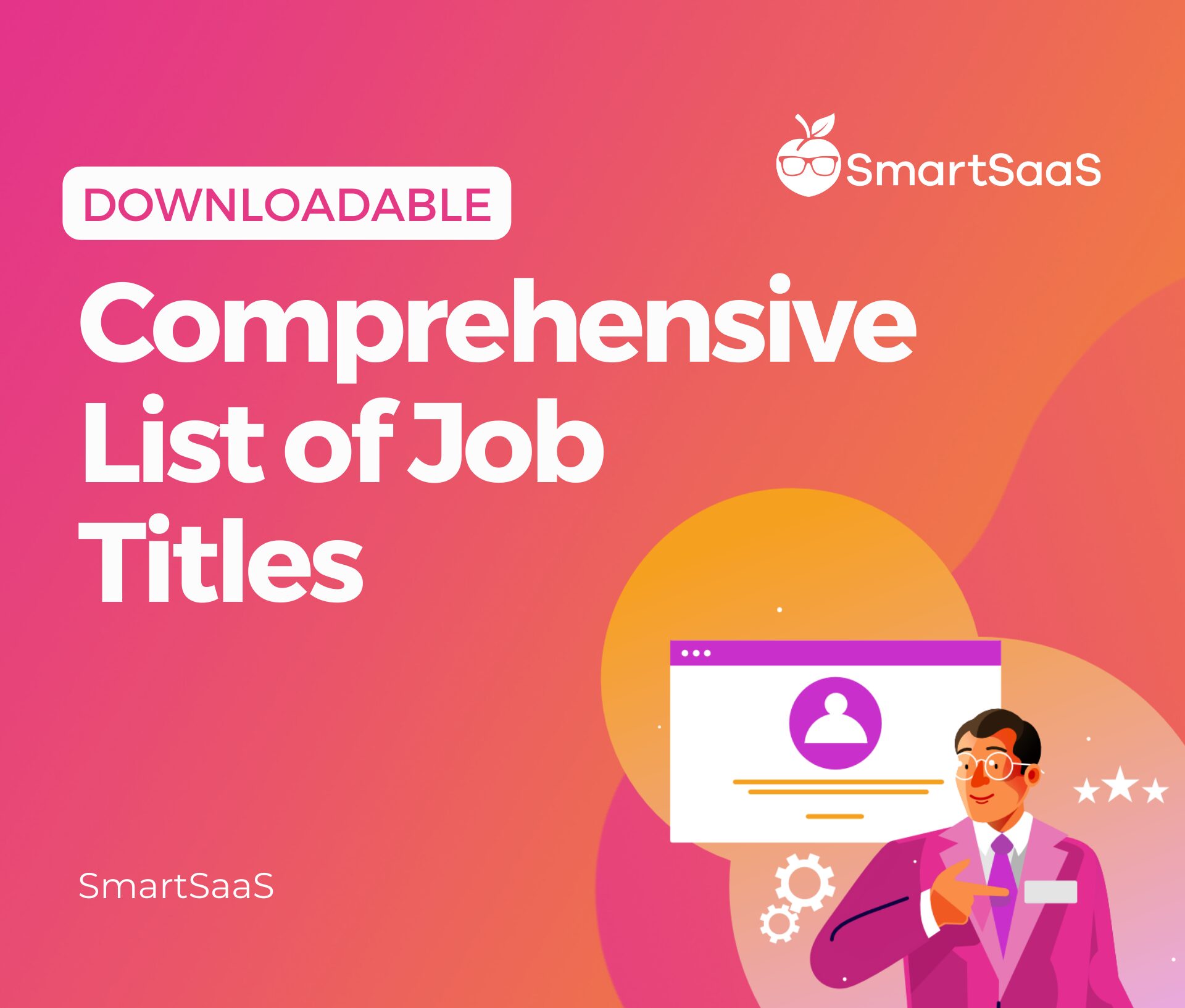 A Comprehensive List of Job Titles - SmartSaaS